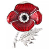  Jewelled Poppy Limited-Edition Lapel Pin