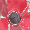 Lava Stone Scented, Poppy and Rosemary Brooch