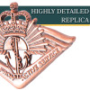 Return from Active Service Badge (QC) with 2 Clutch Pins