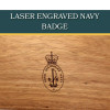 Tasmanian Blackwood Medal Display Box With Navy Badge