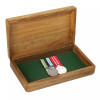  Tasmanian Blackwood Medal Display Box With Air Force Badge