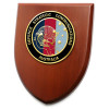 DEFSTRATCOM Plaque An Exceptional Defence Strategic Communications (DEFSTRATCOM) Plaque order now. This beautiful plaque features a 100mm full colour enamel crest set on a 200x160mm timber finish shield. Presented in a