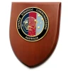 DEFSTRATCOM Plaque An Exceptional Defence Strategic Communications (DEFSTRATCOM) Plaque order now. This beautiful plaque features a 100mm full colour enamel crest set on a 200x160mm timber finish shield. Presented in a