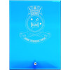  HMAS Creswell Nebula Blue Glass Award in Gift Box
