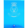  HMAS Darwin Nebula Blue Glass Award in Gift Box