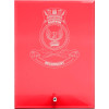  HMAS Darwin Nebula Red Glass Award in Gift Box