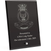  HMAS Darwin Nebula Black Glass Award in Gift Box