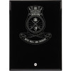  HMAS Farncomb Nebula Black Glass Award in Gift Box