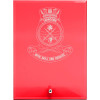  HMAS Farncomb Nebula Red Glass Award in Gift Box