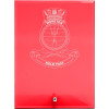  HMAS Moreton Nebula Red Glass Award in Gift Box