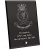  HMAS Perth (III) Nebula Black Glass Award in Gift Box