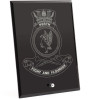  HMAS Perth (III) Nebula Black Glass Award in Gift Box