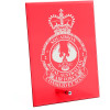  No 2 Squadron (2SQN) Nebula Red Glass Award in Gift Box