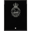  No 25 (City of Perth) Squadron (25SQN) Nebula Black Glass Award in Gift Box