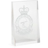  No 24 (City of Adelaide) Squadron (24SQN) Glacier Glass Award in Gift Box