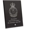  No 77 Squadron (77SQN) Nebula Black Glass Award in Gift Box