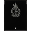  Combat Support Group (CSG) Nebula Black Glass Award in Gift Box