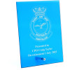  Fleet Air Arm Nebula Blue Glass Award in Gift Box