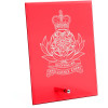  Australian Intelligence Corps (Aust INT) Nebula Red Glass Award in Gift Box