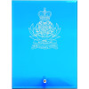  Australian Intelligence Corps (Aust INT) Nebula Blue Glass Award in Gift Box