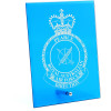  RAAF Base Pearce (RAAFPEA) Nebula Blue Glass Award in Gift Box