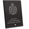  Australian Army Public Relations Service (AAPRS) Nebula Black Glass Award in Gift Box