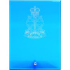  Army Apprentice School (AAS) Nebula Blue Glass Award in Gift Box