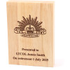  Army Heritage Wooden Award