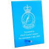  No 81 Wing (81WG) Nebula Blue Glass Award in Gift Box