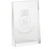  HMAS Brisbane (III) Glacier Glass Award in Gift Box