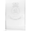  HMAS Brisbane (III) Glacier Glass Award in Gift Box