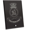  HMAS Brisbane (III) Nebula Black Glass Award in Gift Box