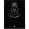  HMAS Brisbane (III) Nebula Black Glass Award in Gift Box