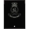  HMAS Brisbane (III) Nebula Black Glass Award in Gift Box