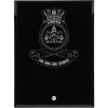  HMAS Canberra (III) Nebula Black Glass Award in Gift Box