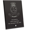  HMAS Albatross Nebula Black Glass Award in Gift Box