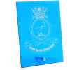  HMAS Adelaide (III) Nebula Blue Glass Award in Gift Box