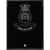  HMAS Anzac Nebula Black Glass Award in Gift Box