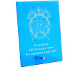  Royal Australian Armoured Corps (RAAC) Nebula Blue Glass Award in Gift Box