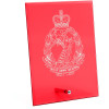  Royal Australian Army Dental Corps (RAADC) Nebula Red Glass Award in Gift Box