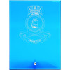  HMAS Albany Nebula Blue Glass Award in Gift Box