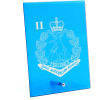  2nd Battalion, Royal Australian Regiment Nebula Blue Glass Award in Gift Box