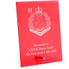  2nd Battalion, Royal Australian Regiment Nebula Red Glass Award in Gift Box