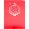 2nd Battalion, Royal Australian Regiment Nebula Red Glass Award in Gift Box