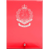  1st Battalion, Royal Australian Regiment Nebula Red Glass Award in Gift Box