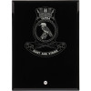  HMAS Yarra (IV) Nebula Black Glass Award in Gift Box