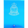  Royal Australian Army Ordnance Corps (RAAOC) Nebula Blue Glass Award in Gift Box