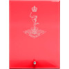  Royal Australian Corps of Signals (RASigs) Nebula Red Glass Award in Gift Box