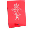  Royal Australian Electrical and Mechanical Engineers (RAEME) Nebula Red Glass Award in Gift Box