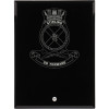 HMAS Stirling Nebula Black Glass Award in Gift Box